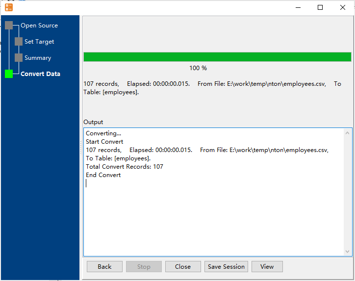 Copy Data From CSV File To PostgreSQL  - import data