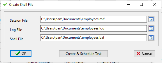 MongoDB import File - create batch file