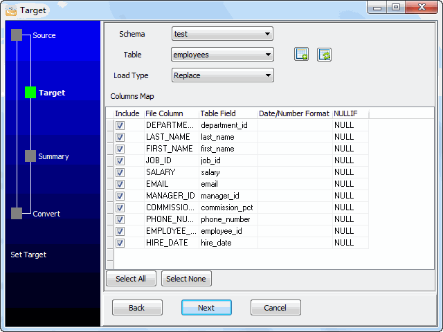 Import data from JSON to SQL Server - select table