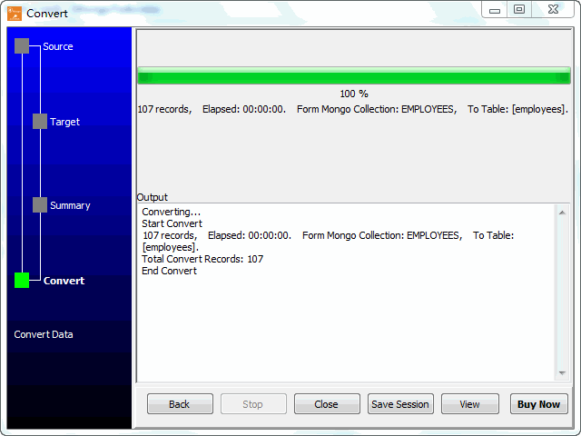 Import data from MongoDB Collection To PostgreSQL Table - import