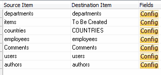 MongoDB convert to DB2 - batch convert tables