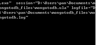 MongoDB convert to DBF - Command line