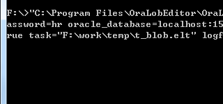 Oracle import/export tool - Command line