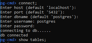 Direct connect to PostgreSQL