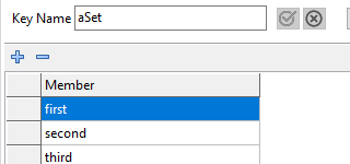 Edit Redis Data - Edit Set Data