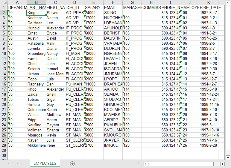 Batch import Excel file into 1 Redis hash key - view a source Excel file