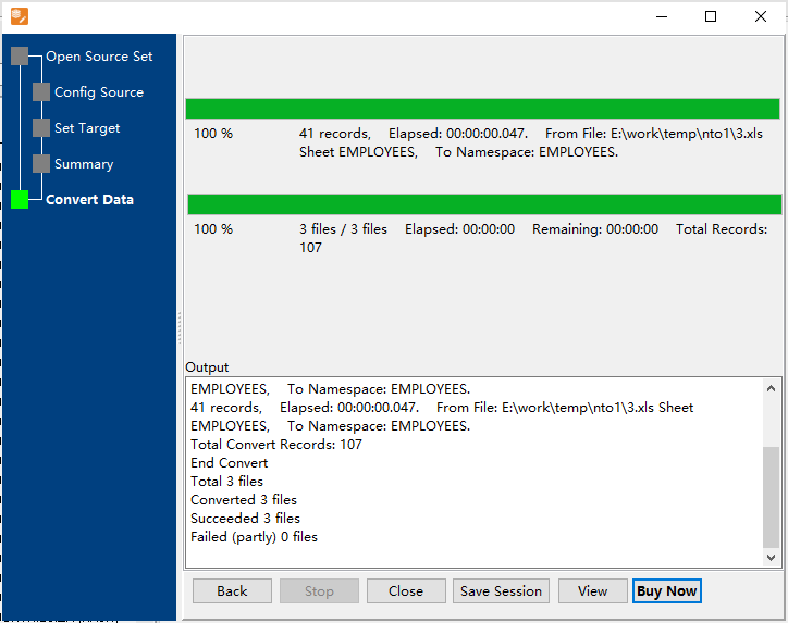 Batch import Excel files into Redis hash keys in same namespace - import file