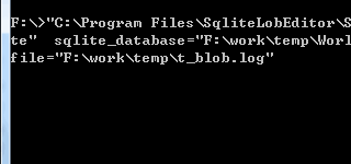 Import/Export SQLite LOB data - Command line