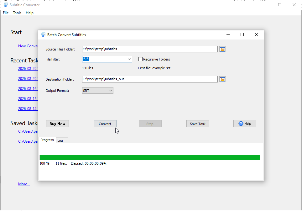 subtitle converter