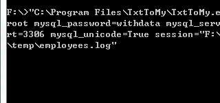 Import Data From Csv To MySQL - Command line