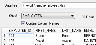 Import Data From Excel To DB2 - easy config